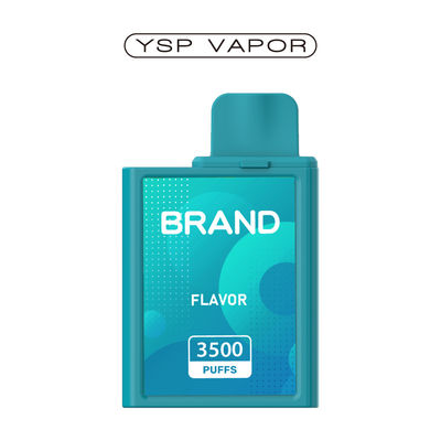 6ml 3500 Puffs रिचार्जेबल Vape Pod System Pfilled Flavored Pod Kit