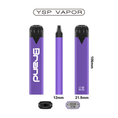 600puffs टीपीडी वाइप अनुपालन डिवाइस डिस्पोजेबल पॉड डिवाइस एयरफ्लो समायोज्य